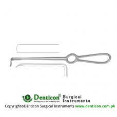 Obwegeser Soft Tissue Retractor Bent Downwards Stainless Steel, 24 cm - 9 1/2" Blade Size 5 x 16 mm